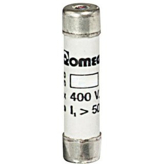 BTicino Fuse Fusicolor with blown-fuse indicator type T1 9x36mm 20A — T1/20