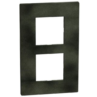 BTicino Light Now - Coverplate 2+2 modules - dark green — YA4832M2DG