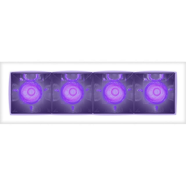 Artemide Sharp - 4 optic unit - 11W - 52° Violet Integralis Trim White — AF10801IN4
