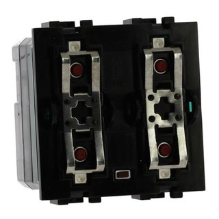 BTicino Actuator/control LivingLight with 2 independent relays and neutral for "zero crossing" function. — LN4672M2
