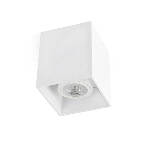 Faro Barcelona TECTO 1L GU10 White ceiling lamp — manufacturer representative image