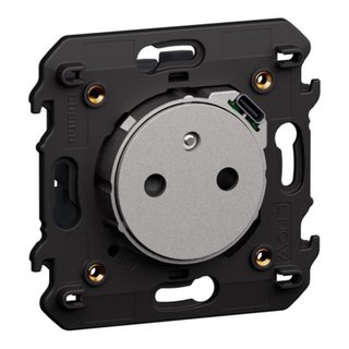 BTicino French/belgian standard flat electric socket with integrated USB charger. — KS4142USB