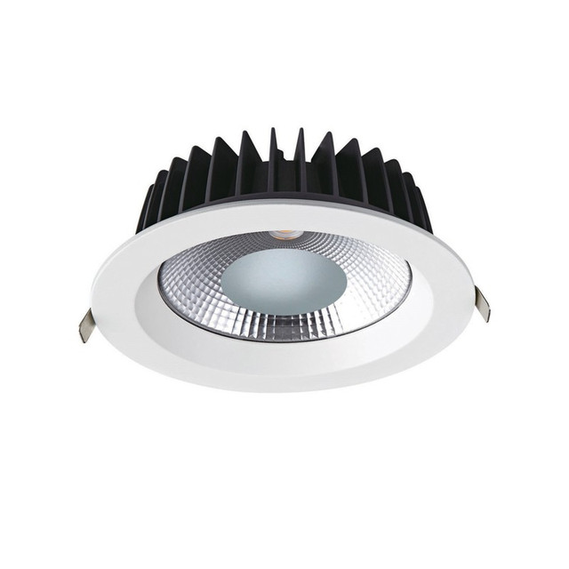 ACA Lighting LED WHITE RECESSED DOWNLIGHT 20W 3000K 2500Lm 90° 230V AC Ra80 Φ140*63MM 5YRS — VIDO2030 — manufacturer representative image