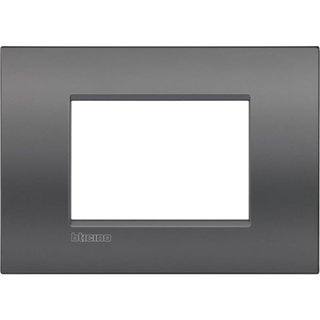 BTicino Cover plate AIR 3 modules - street — LNC4803ST