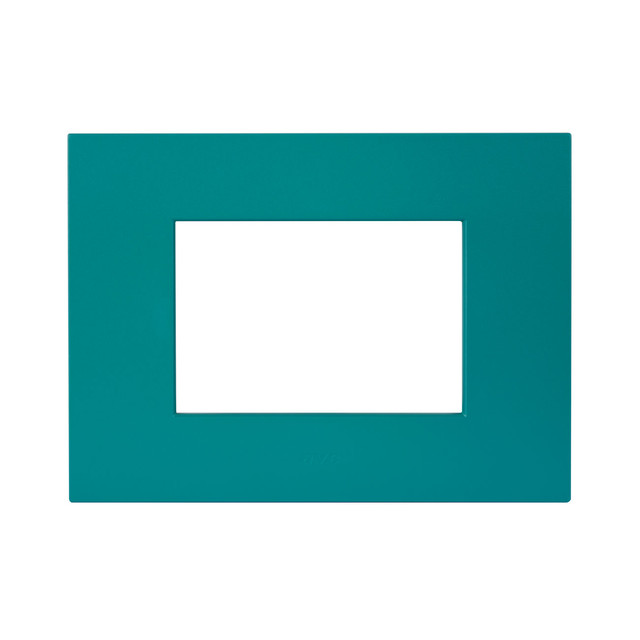 AVE SMART EASY S44 TECHNOPOLYMER PLATE, TEAL COLOR – MATT FINISH – 3 MOD. — 44PSME3OTN