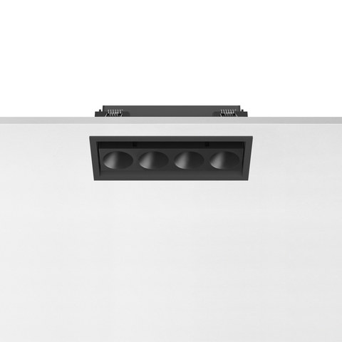 Flos Light Shadow Adjustable Trim 4 Spots Optic Flood — 03.9336.14C — manufacturer representative image