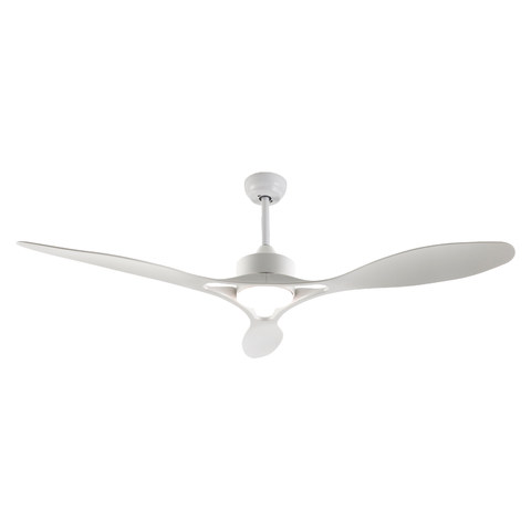 ACA Lighting CEILING FAN DIM WHITE WITH 3 BLADES ABS REMOTE CONTROL & TIMER LED 24W 2400L DC 45W 1320mm — manufacturer representative image