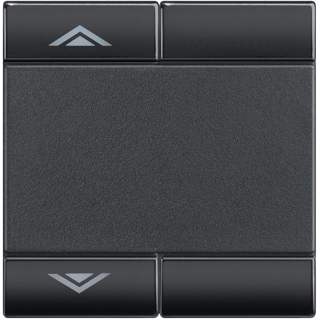 BTicino Key cover for 2 functions with with screen printing UP-DOWN — L4911M2AHN