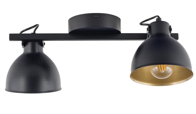 Sigma MARS Ceiling lamp 2 black gold — 32268