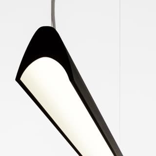 Artemide Series Y - Diffuse Direct Emission + Batwing Indirect Emission - 4000K - DALI - Black — AY05504
