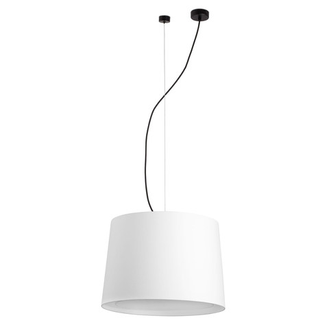 Faro Barcelona CONGA 450 Black/white pendant lamp 500 — manufacturer representative image