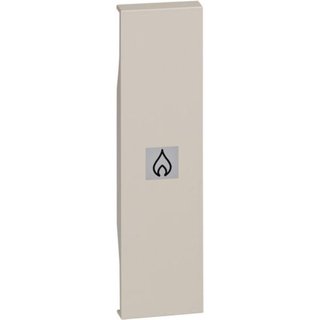 BTicino Lightable cover with heating symbol — KM01PN