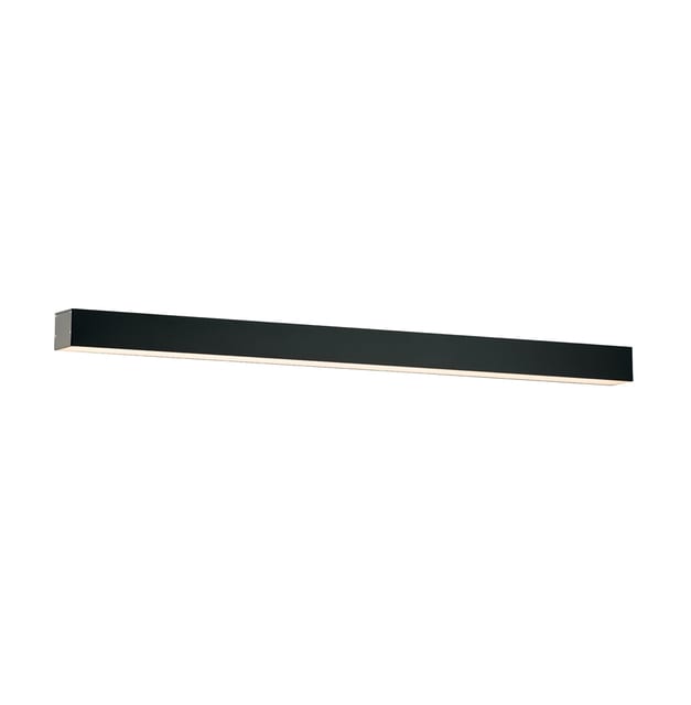 Viokef Linear Wall Lamp Direct+Indirect L1700 3000K Black Dim. Station Ultra — 3911-12170-3-B-D5