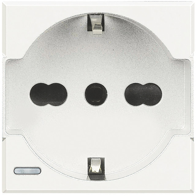 BTicino Socket 2P+T 16A 250 Vac — HD4140A16