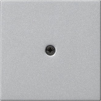 Gira Cover for cable branch and telecommunications connector socket colour aluminium — 027426