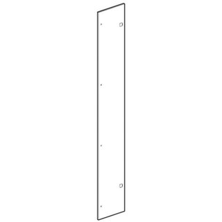 BTicino Metal sheet panel for external busbar compartments LDX800 H= 1800mm - W: 40mm — 93490P