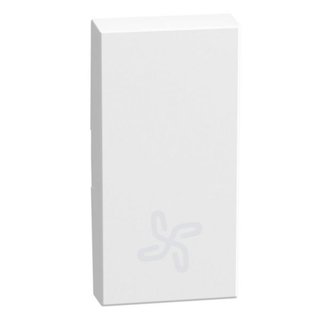 BTicino lightable key cover with key symbol, 1 module white, rocker — YW4915F