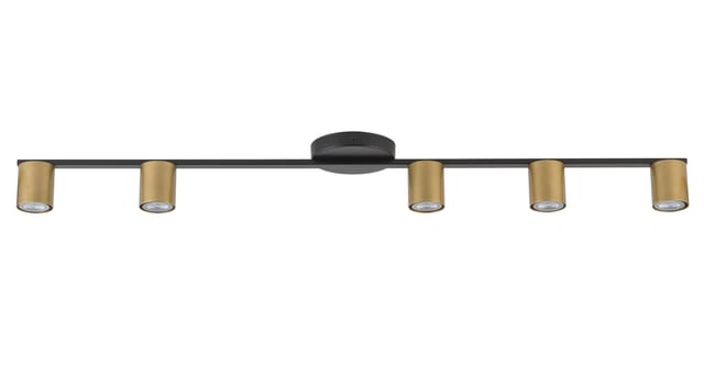 Sigma SKY 5 Ceiling lamp black-gold — 33441