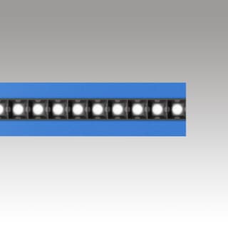Artemide Katà Métron - Refractive - Direct + Indirect Emission - 4000K - 1184 - Blue — KB43102