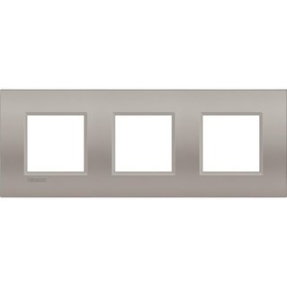 BTicino AIR cover plate 2x3P 71mm Sand — LNE4802M3SB