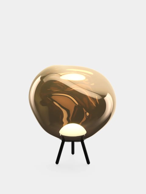 Tom Dixon Melt Large Portable Light | Bronze Polished Polycarbonate — MESP01BR-PHUN01M1