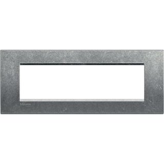 BTicino Square cover plate 7 modules - native — LNA4807NA