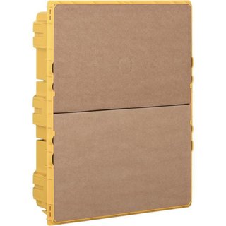 BTicino Flush-mounting box (yellow) 2x12 modules for LINEA SPACE and E215 series switchboards — F315S24