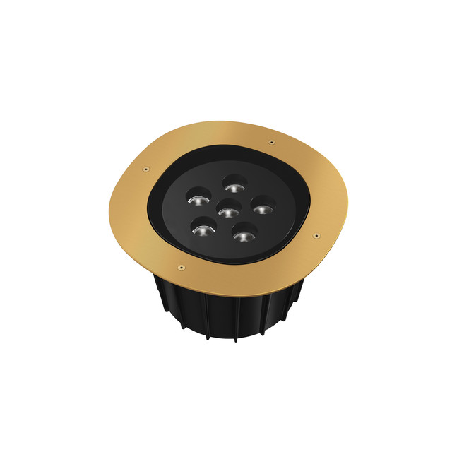 Flos A-Round 315 Dimmable 1-10V Matt Gold — F4595045-310.A — manufacturer representative image
