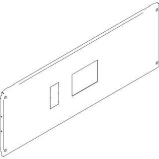 BTicino Front panel with 4 screws for M400-630E in horizontal 850x300mm — 9741/04