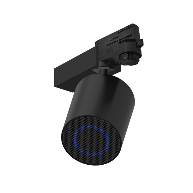 ACA Lighting BLUETOOTH SPEAKER 10W FOR TWO-WIRE RAIL 90-265V AC BLACK Φ64*75mm — ARPETRK2