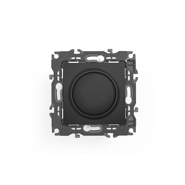 ACA Lighting PRIME DIMMER LED 1 WAY 1P TE 200VA 250VAC IP20 MATT ANTHRACITE — 1000115205 — manufacturer representative image
