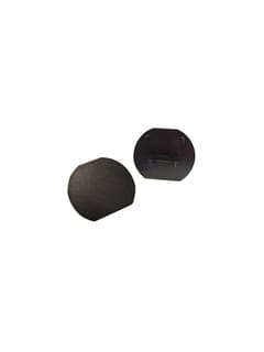 Zambelis 23264 END CAP FOR PENDANT ROUND MAGNETIC TRACK 15MM BLACK