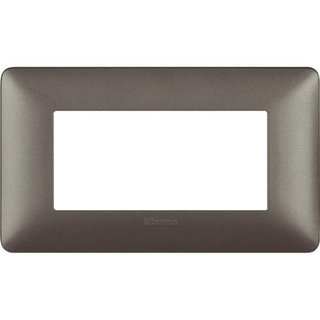BTicino Cover plate 4 modules — AM4804MIR