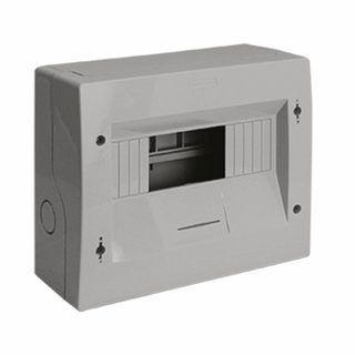 AVE IP40 INSUL.ENCLOS.NO DOOR 8+1DIN M. — Q4008