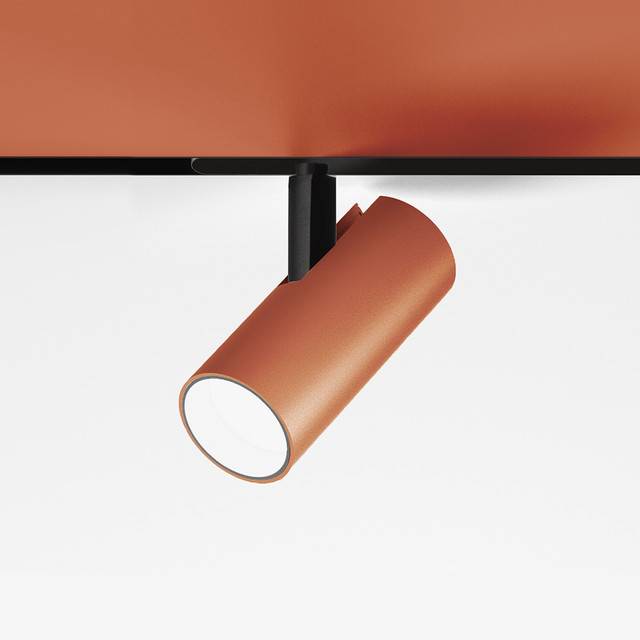 Artemide Vector Magnetic 55 zoom - 22° - 32° - 4000K DALI Brushed copper — AP15418 — manufacturer representative image