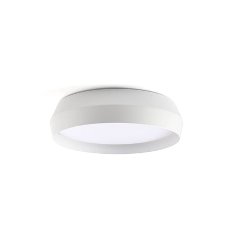 Faro Barcelona SHOKU 350 White/white wall/ceiling lamp — manufacturer representative image