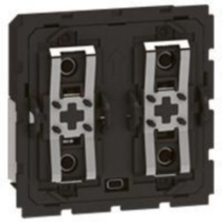 BTicino Light Now 2 channels control unit - 4 buttons. — Y4651KNX