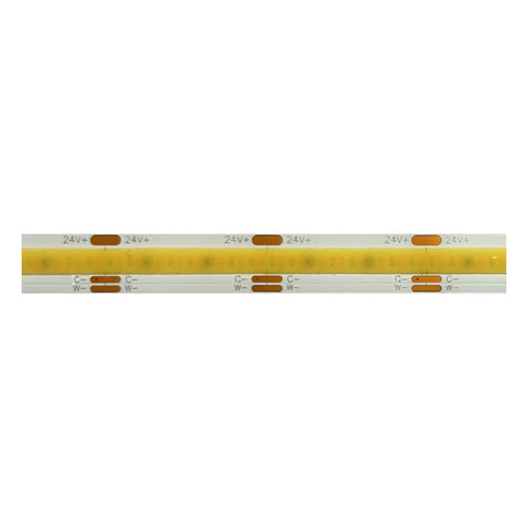 ACA Lighting LED COB STRIP 24V DC 7W/M CCT 630LM/M IP20 10mm Ra90 608LEDS/M 5M REEL 3YRS — manufacturer representative image