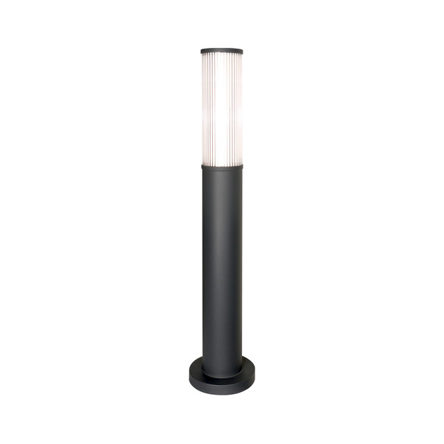 ACA Lighting Outdoor Bollard Light 12W 860LM 3000K IP65 Black — SJ19024