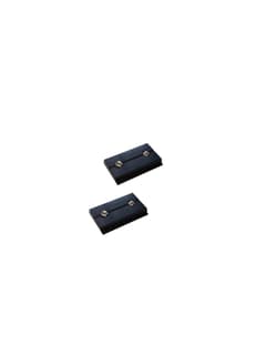 Zambelis 23263 STRAIGHT MECHANIC CONNECTOR FOR SURFACE ULTRA SLIM MAGNETIC TRACK 15MM BLACK