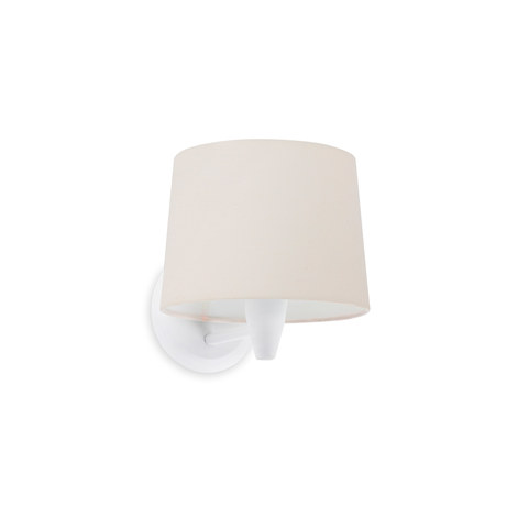 Faro Barcelona CONGA White/beige wall lamp 215 — manufacturer representative image