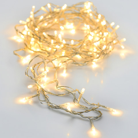 ACA Lighting XMAS LED STRING LIGHTS 240 WW 5mm BULB TRANSPARENT LEADWIRE 3m IP44 ADAPTER 220/240VAC-31VDC 3.6W 8 FUNCTIONS MEMORY& 8/16 TIMER L18m — manufacturer representative image