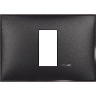 BTicino Cover plate - 1 centered module — R4803M1BG