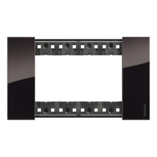 BTicino 4 modules Living Now plate — KA4804DG
