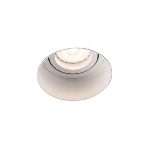 Faro Barcelona HYDE R White adjustable round recessed lamp without frame — manufacturer representative image