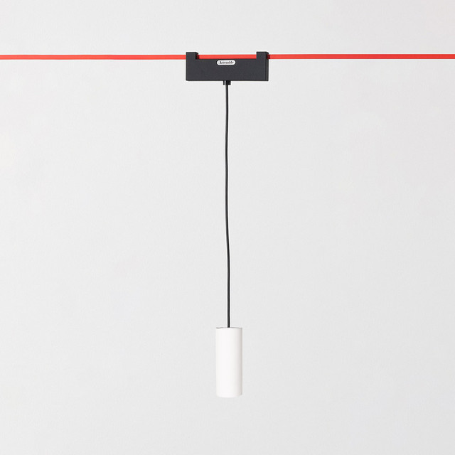 Artemide Vector Pendant 40 - 14° 2700K - White - Push on Board — FU40001 — manufacturer representative image