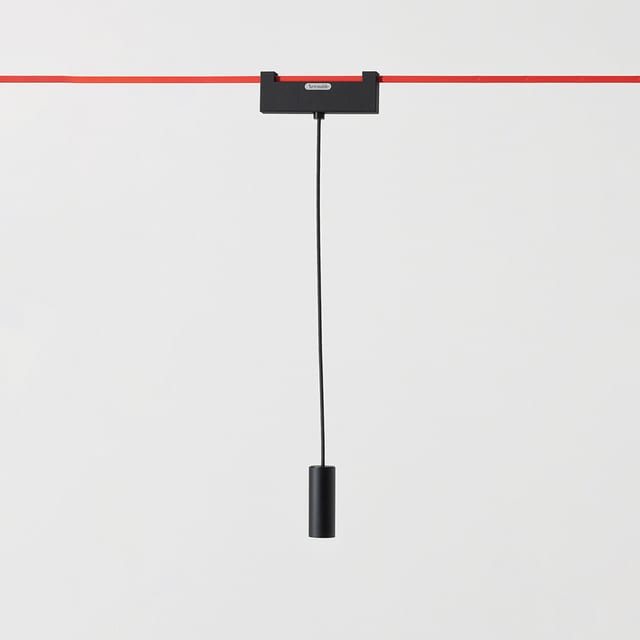 Artemide Vector Pendant 30 - 12° 4000K - Black - Push on Board — FU32004