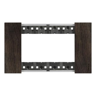 BTicino 4 modules Living Now plate — KA4804LG
