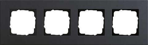Gira Esprit cover frame anthracite linoleum-plywood anthracite — 0214226