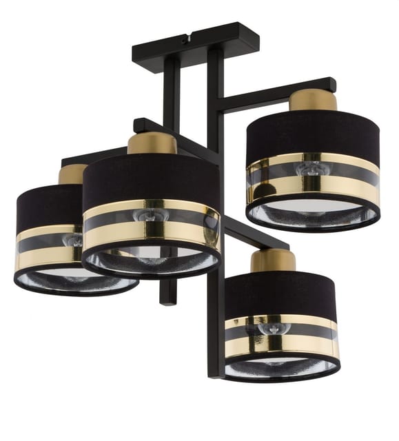 Sigma PRO 4 Ceiling lamp CZARNY_ZŁOTY — 32145
